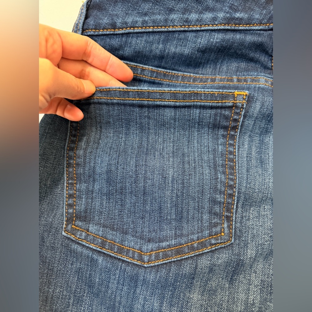 Lauren Ralph Lauren Dark Blue Straight Leg Jeans - Picture 10 of 16